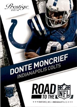 2014 Panini Prestige - Road to the NFL #33 Donte Moncrief Front