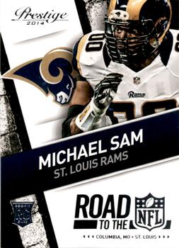 2014 Panini Prestige - Road to the NFL #38 Michael Sam Front