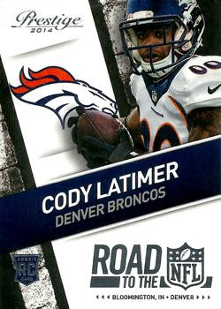2014 Panini Prestige - Road to the NFL #22 Cody Latimer Front