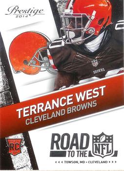 2014 Panini Prestige - Road to the NFL #24 Terrance West Front