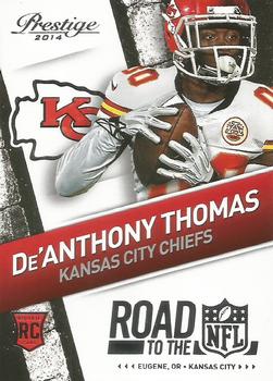 2014 Panini Prestige - Road to the NFL #35 De'Anthony Thomas Front