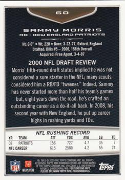 2009 Bowman Chrome #60 Sammy Morris Back