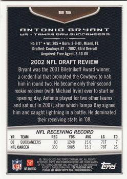 2009 Bowman Chrome #85 Antonio Bryant Back