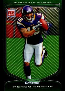 2009 Bowman Chrome #138 Percy Harvin Front
