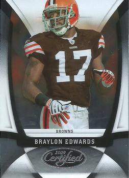 2009 Donruss Certified #31 Braylon Edwards Front