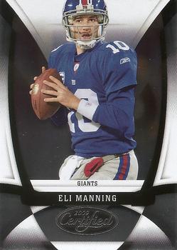 2009 Donruss Certified #82 Eli Manning Front