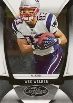 2009 Donruss Certified #75 Wes Welker Front