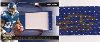 2009 Donruss Gridiron Gear #231 Andre Brown Front