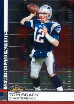 2009 Finest #29 Tom Brady Front