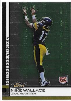 2009 Finest #63 Mike Wallace Front