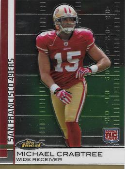 2009 Finest #70 Michael Crabtree Front