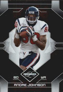 2009 Donruss Limited #39 Andre Johnson Front