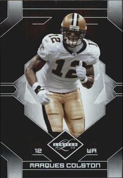 2009 Donruss Limited #63 Marques Colston Front