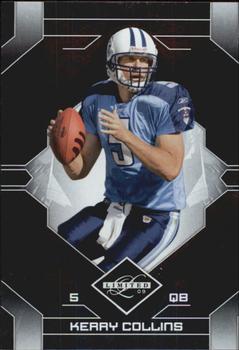 2009 Donruss Limited #96 Kerry Collins Front