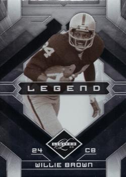 2009 Donruss Limited #141 Willie Brown Front
