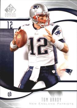 2009 SP Signature #16 Tom Brady Front
