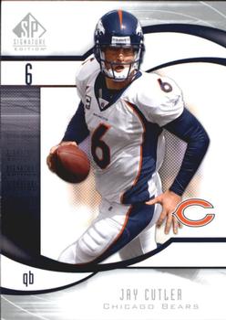 2009 SP Signature #43 Jay Cutler Front