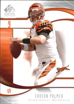 2009 SP Signature #133 Carson Palmer Front