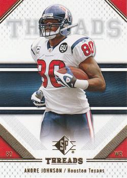 2009 SP Threads #3 Andre Johnson Front