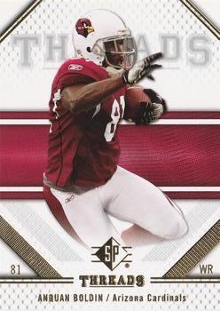 2009 SP Threads #4 Anquan Boldin Front
