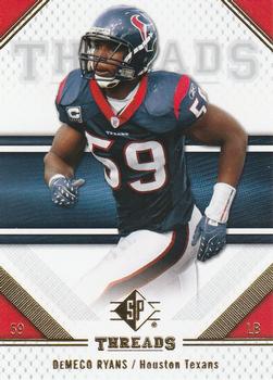 2009 SP Threads #28 DeMeco Ryans Front