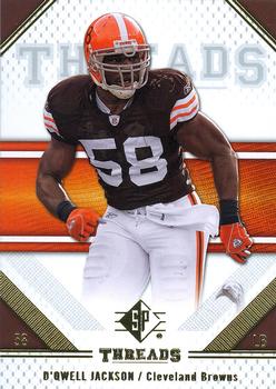 2009 SP Threads #32 D'Qwell Jackson Front