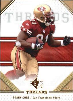 2009 SP Threads #38 Frank Gore Front