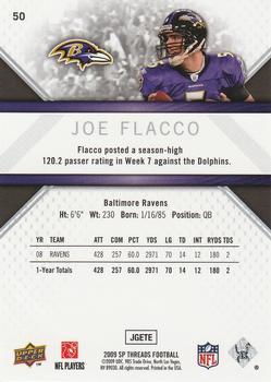 2009 SP Threads #50 Joe Flacco Back