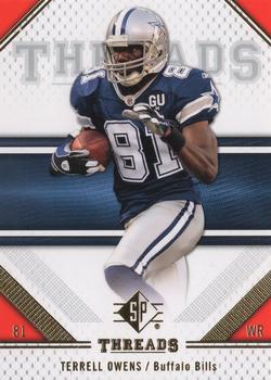 2009 SP Threads #91 Terrell Owens Front