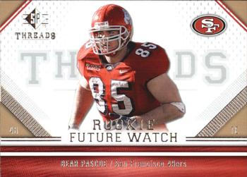 2009 SP Threads #108 Bear Pascoe Front