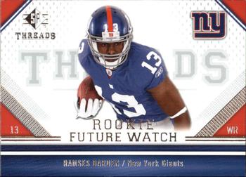 2009 SP Threads #178 Ramses Barden Front
