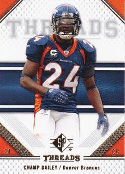 2009 SP Threads #19 Champ Bailey Front