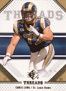 2009 SP Threads #21 Chris Long Front
