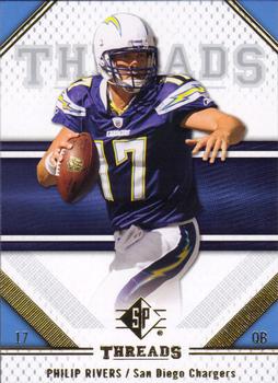 2009 SP Threads #77 Philip Rivers Front