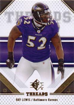 2009 SP Threads #79 Ray Lewis Front