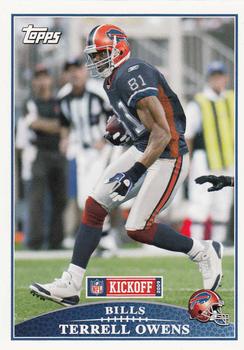 2009 Topps Kickoff #4 Terrell Owens Front