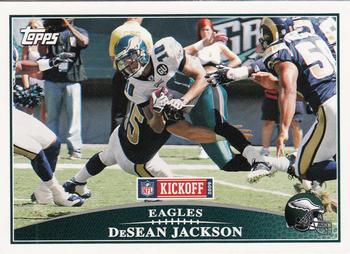 2009 Topps Kickoff #21 DeSean Jackson Front
