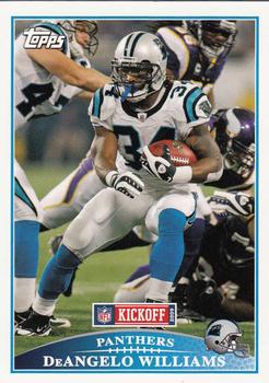 2009 Topps Kickoff #44 DeAngelo Williams Front
