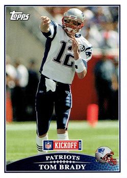 2009 Topps Kickoff #92 Tom Brady Front