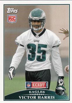 2009 Topps Kickoff #165 Victor Harris Front