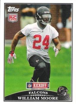 2009 Topps Kickoff #164 William Moore Front