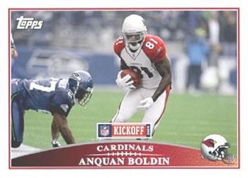 2009 Topps Kickoff #2 Anquan Boldin Front