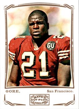 2009 Topps Mayo #92 Frank Gore Front