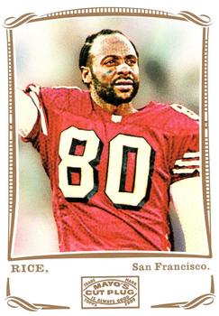 2009 Topps Mayo #122 Jerry Rice Front
