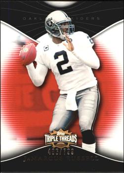 2009 Topps Triple Threads #22 JaMarcus Russell Front