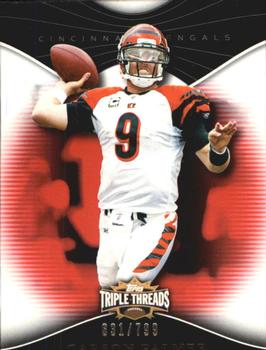 2009 Topps Triple Threads #27 Carson Palmer Front
