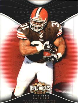 2009 Topps Triple Threads #44 Jamal Lewis Front