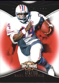 2009 Topps Triple Threads #92 Earl Campbell Front