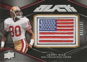 2009 UD Black #82 Jerry Rice Front