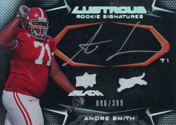 2009 UD Black #91 Andre Smith Front